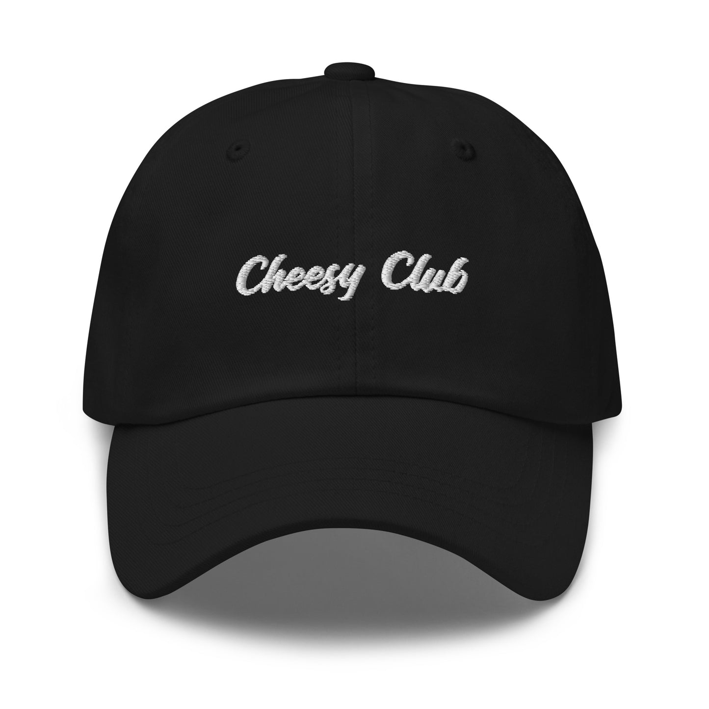 Cheesy Club Script Dad hat